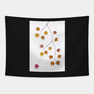 Acer Leaf Collage Tapestry