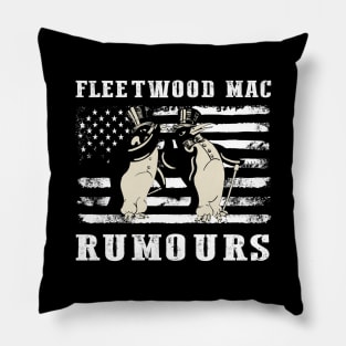 Distressed American Flag Rumours Legend Pillow