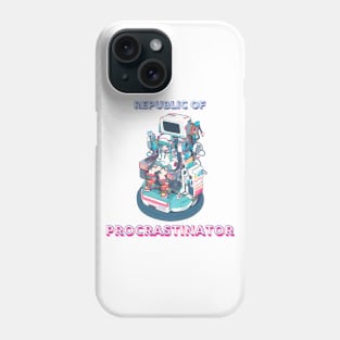 Republic of Procrastinator Phone Case