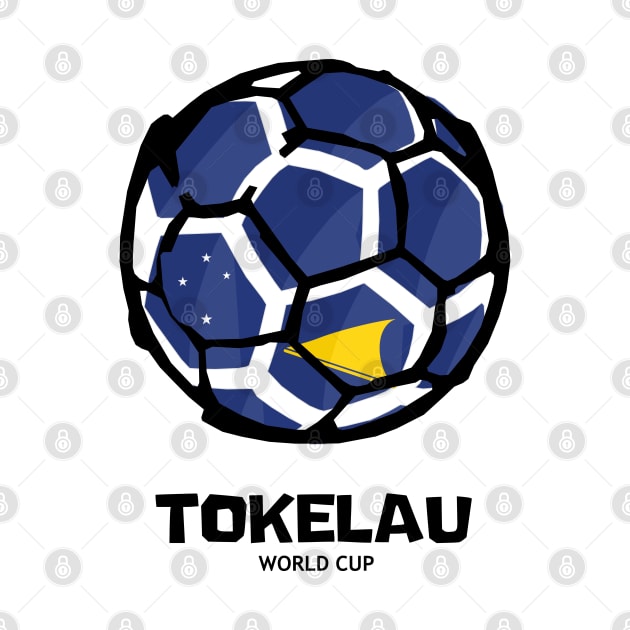 Tokelau Football Country Flag by KewaleeTee