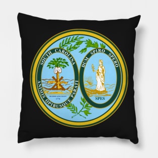 South Carolina Coat of Arms Pillow