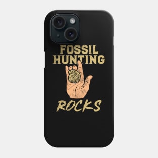 Fossil Hunting Rocks Phone Case