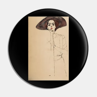 Egon Schiele - Portrait Pin