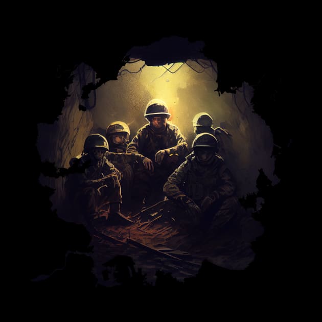 soldiers ,Bunker by Pixy Official