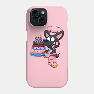 Chihuahua Dog With Birthday Cake Phone Case