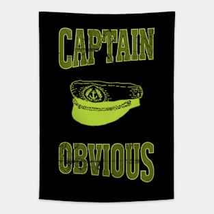 Captain Obvious Funny Tapestry