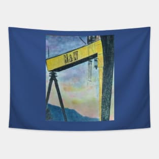 Samson and Goliath, Belfast, cranes Tapestry