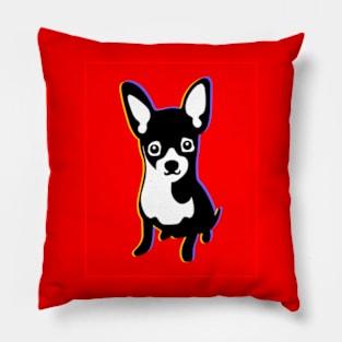 Chihuahua Pop Art Pillow