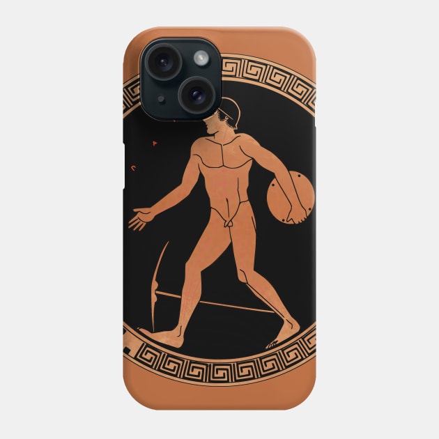 Discobolus 109_Adonais Phone Case by Mosaicblues