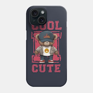 cool and cute (bear) Phone Case