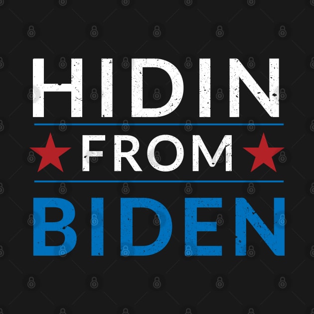 Anti Biden for president Hidin From Biden Funny Trump 2020 by madani04