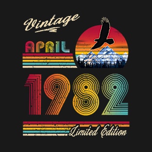 April 1982 Birthday T-Shirt