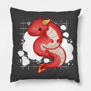 Red Dragon Pillow