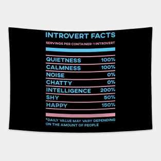 Introvert Facts Stats Tapestry