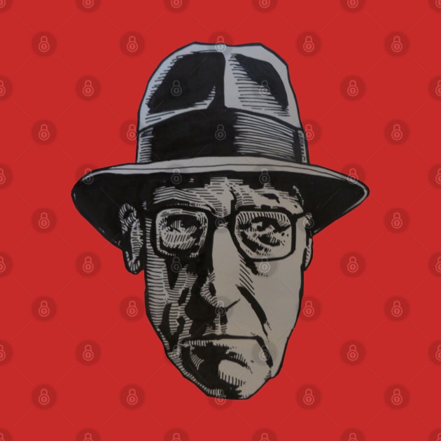 William S.Burroughs (2nd version) by AndersHoberg