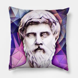 Plutarch Pink Portrait | Plutarch Artwork 8 Pillow