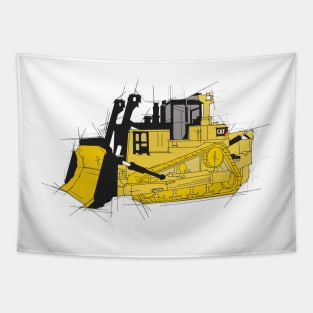 Caterpillar d10 Tapestry