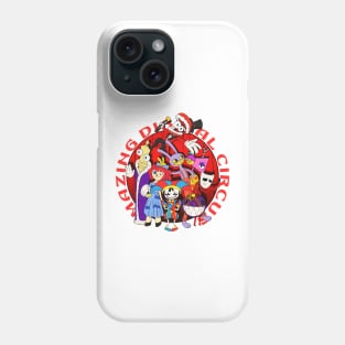 the amazing digital circus Phone Case