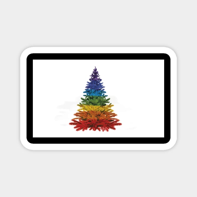 christmas tree Magnet by BK55