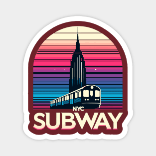 NYC Subway Magnet