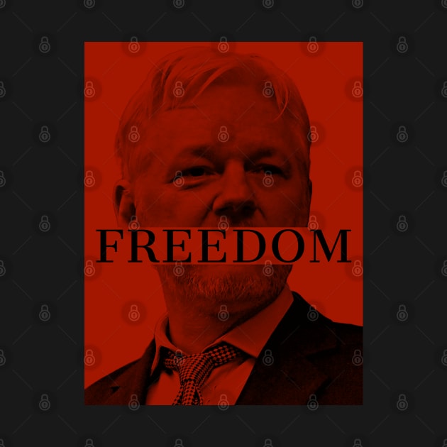 free assange by Skull-blades