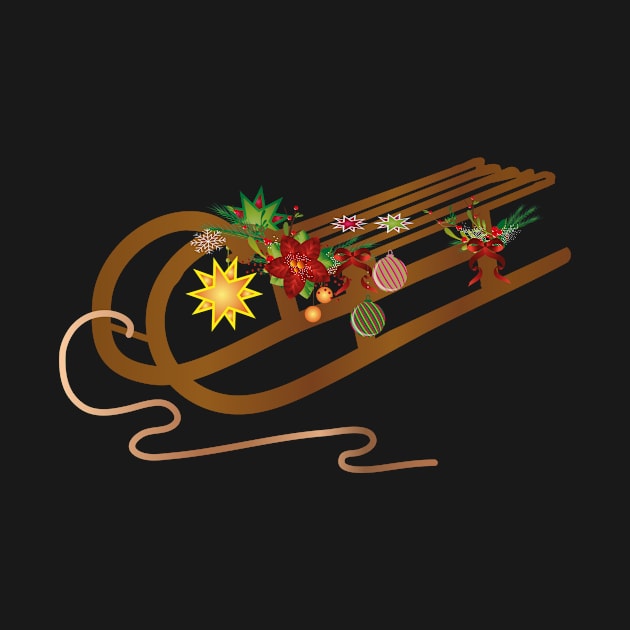 Christmas sleigh by Kisho