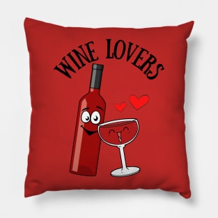 Wine Lovers Pillow