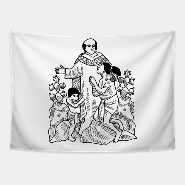 Fray Bartolome Tapestry by Digilogos