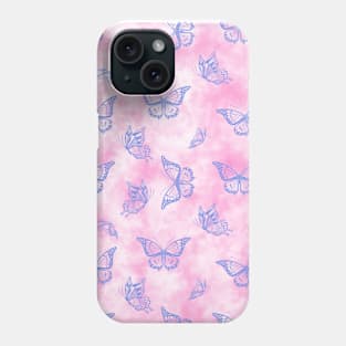 Blue Butterflies Phone Case