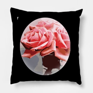 Rose painting Pillow