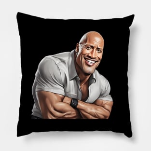 Dwayne Johnson Pillow