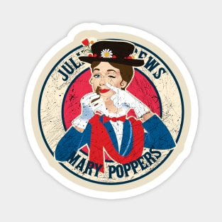 Retro Style Fan Art Design Mary poppers Magnet