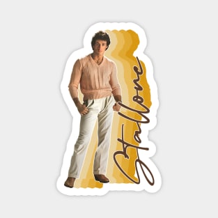 Sylvester Stallone / Retro Fan Design Magnet