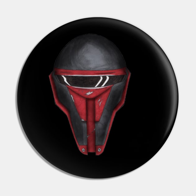 Darth Revan Mask Pin by TaliDe