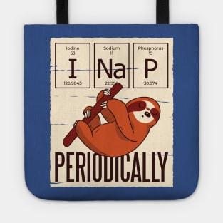 "I Nap Periodically" Sloth Tote