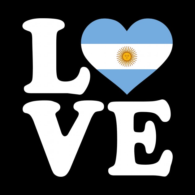 Love Argentina by Designzz