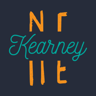 Kearney NE City Typography T-Shirt