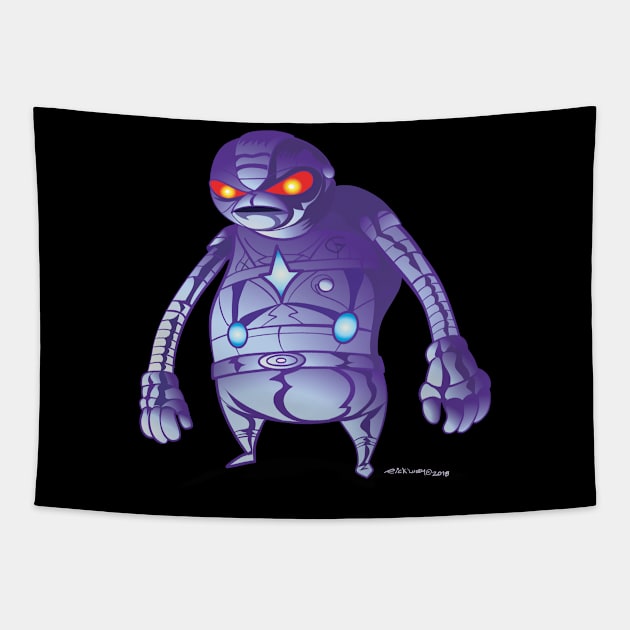 Robot X-G Tapestry by RickLucey