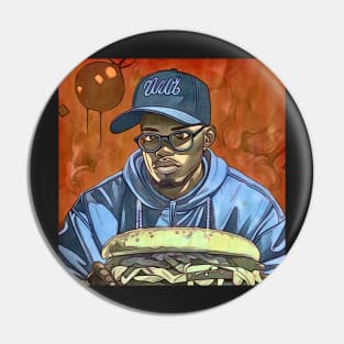 Burger, motif 2 Pin