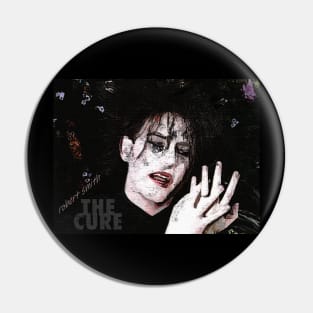 Robert smith from The Cure band Pin