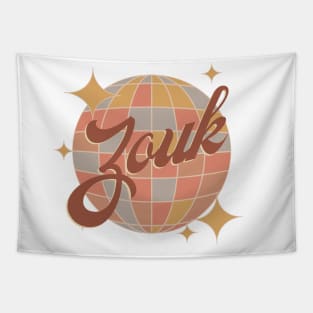 Zouk dance design retro vintage Tapestry