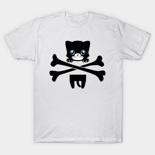 Discover Cat & Bones - Cat - T-Shirt