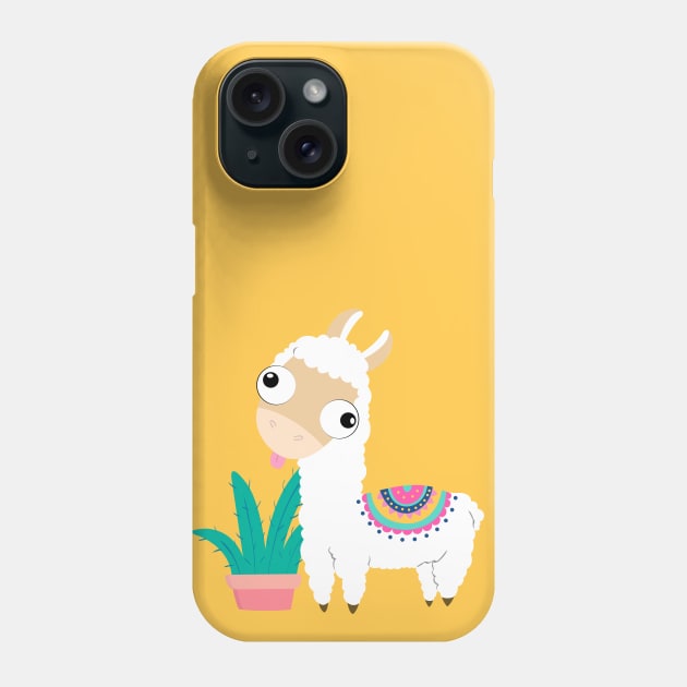 Alpaca Phone Case by Namarqueza