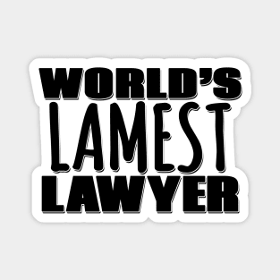 World's Lamest Lawyer Magnet