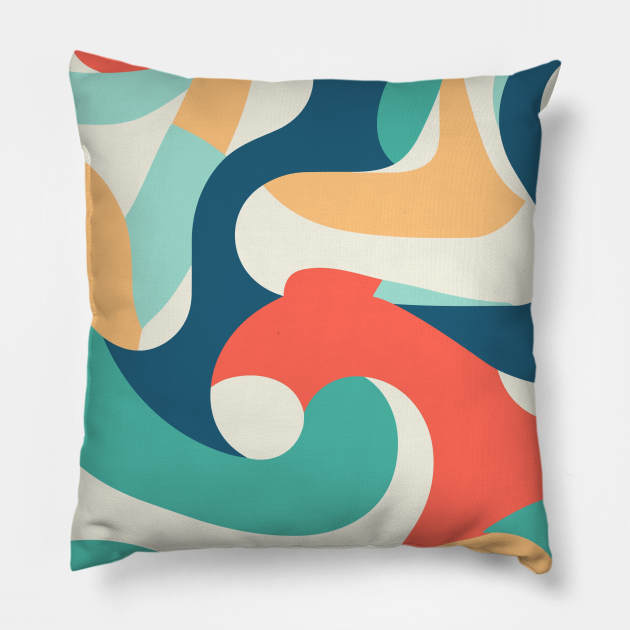 Abstract Pillow by spear007