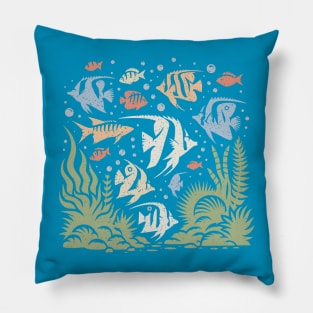 Tropical Aquarium Pillow