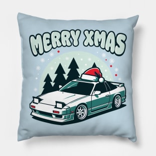 WHITE 180SX MERRY CHRISTMAS EDITION Pillow