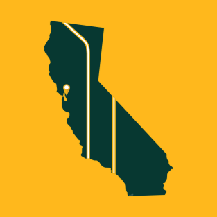 Athletics T-Shirt - Oakland Baseball by doctorheadly