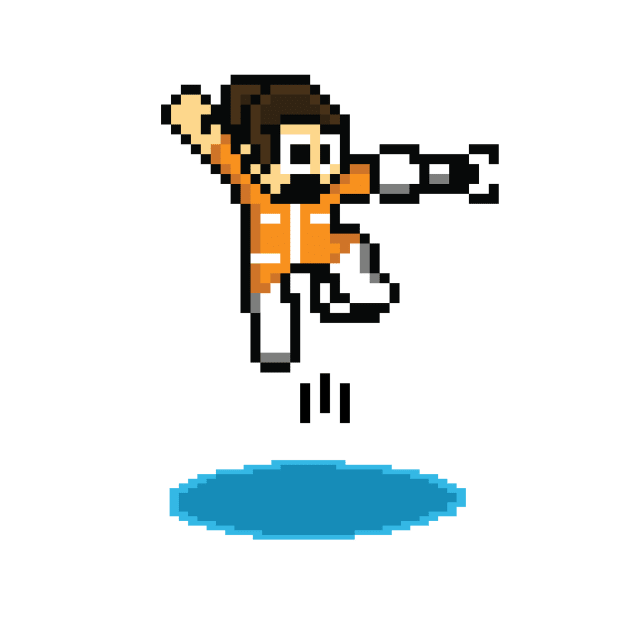 8Bit Portal by BennyJayKay