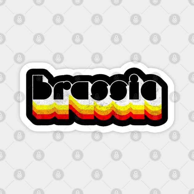 Brassic - Manchester/Lancashire Pride Sticker Magnet by DankFutura